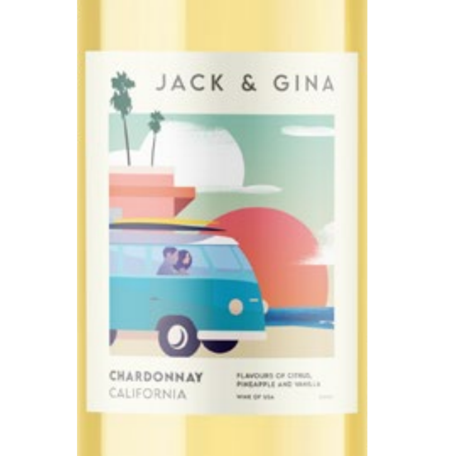 Jack & Gina Chardonnay, California